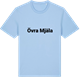 Blue Soul t-shirt med Övra Mjäla fetstil t-shirt