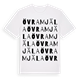Övra Mjäla ordlek t-shirt