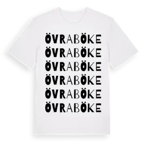 Övraböke ordlek t-shirt – ekologisk bomull t-shirt från Pinshirt