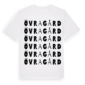 Övragård ordlek t-shirt – ekologisk bomull t-shirt från Pinshirt