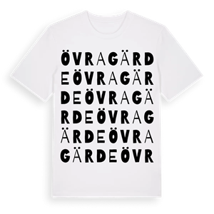 Övragärde ordlek t-shirt – ekologisk bomull t-shirt från Pinshirt