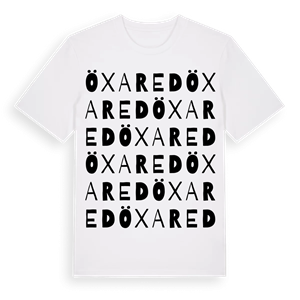 Öxared ordlek t-shirt – ekologisk bomull t-shirt från Pinshirt