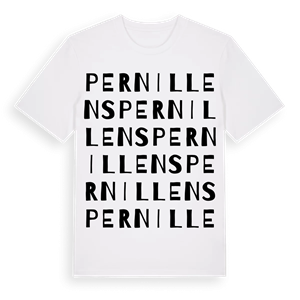 Pernillens ordlek t-shirt – ekologisk bomull t-shirt från Pinshirt