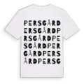 Persgård ordlek t-shirt