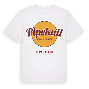 Pipekull cirkel t-shirt – ekologisk bomull t-shirt från Pinshirt