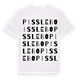 Pisslebo ordlek t-shirt