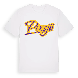 Pixsjö baseball t-shirt – ekologisk bomull t-shirt från Pinshirt