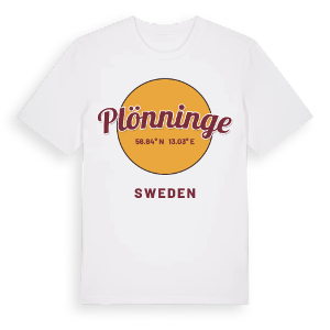 Plönninge cirkel t-shirt – ekologisk bomull t-shirt från Pinshirt