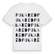 Pukared ordlek t-shirt