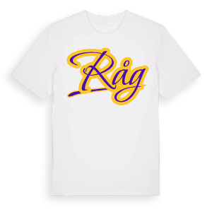 Råg baseball t-shirt – ekologisk bomull t-shirt från Pinshirt