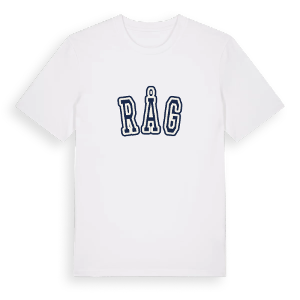 Råg college t-shirt – ekologisk bomull t-shirt från Pinshirt
