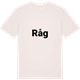 Vintage White t-shirt med Råg fetstil t-shirt