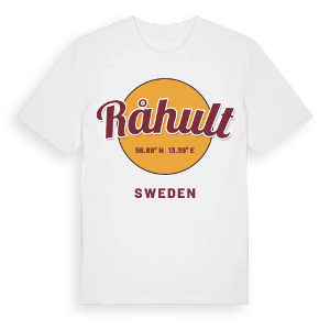 Råhult cirkel t-shirt – ekologisk bomull t-shirt från Pinshirt