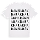 Råkna ordlek t-shirt