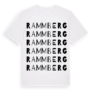 Rammberg ordlek t-shirt – ekologisk bomull t-shirt från Pinshirt