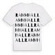 Rammhall ordlek t-shirt
