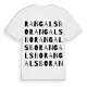 Rangalsbo ordlek t-shirt
