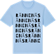 Blue Soul t-shirt med Rännenäs ordlek t-shirt