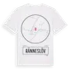 White t-shirt med Ränneslöv t-shirt