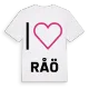 Jag älskar Råö t-shirt stort tryck
