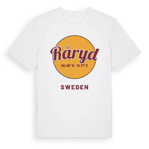 Råryd cirkel t-shirt – ekologisk bomull t-shirt från Pinshirt