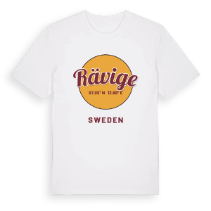 Rävige cirkel t-shirt – ekologisk bomull t-shirt från Pinshirt
