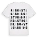 Ringastugan ordlek t-shirt