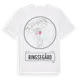 White t-shirt med Ringsegård t-shirt