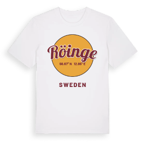 Röinge cirkel t-shirt – ekologisk bomull t-shirt från Pinshirt