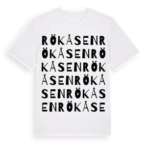 Rökåsen ordlek t-shirt – ekologisk bomull t-shirt från Pinshirt