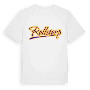 Rollstorp baseball t-shirt – ekologisk bomull t-shirt från Pinshirt