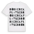 Rörberckplatsen ordlek t-shirt