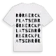Rörberckplatsen ordlek t-shirt
