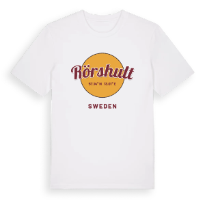 Rörshult cirkel t-shirt – ekologisk bomull t-shirt från Pinshirt
