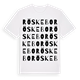 Röskebo ordlek t-shirt