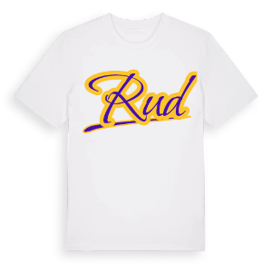 Rud baseball t-shirt – ekologisk bomull t-shirt från Pinshirt