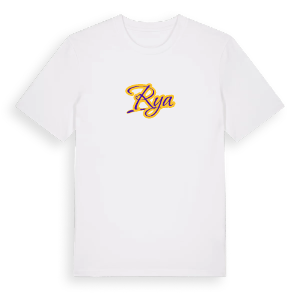 Rya baseball t-shirt – ekologisk bomull t-shirt från Pinshirt