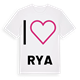 Jag älskar Rya t-shirt stort tryck