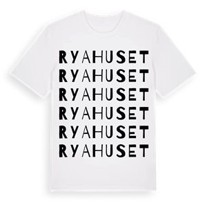Ryahuset ordlek t-shirt – ekologisk bomull t-shirt från Pinshirt