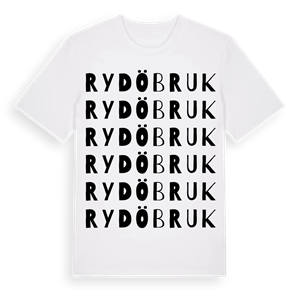 Rydöbruk ordlek t-shirt – ekologisk bomull t-shirt från Pinshirt