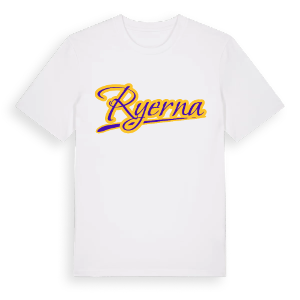 Ryerna baseball t-shirt – ekologisk bomull t-shirt från Pinshirt