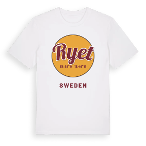 Ryet cirkel t-shirt – ekologisk bomull t-shirt från Pinshirt
