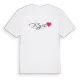 Ryet hjärta t-shirt