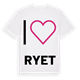 Jag älskar Ryet t-shirt stort tryck