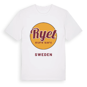 Ryet cirkel t-shirt – ekologisk bomull t-shirt från Pinshirt
