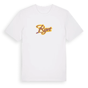 Ryet baseball t-shirt – ekologisk bomull t-shirt från Pinshirt