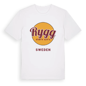 Rygg cirkel t-shirt – ekologisk bomull t-shirt från Pinshirt