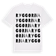 Ryggorna ordlek t-shirt