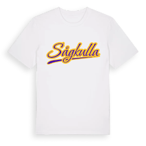 Sågkulla baseball t-shirt – ekologisk bomull t-shirt från Pinshirt