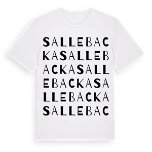 Sallebacka ordlek t-shirt – ekologisk bomull t-shirt från Pinshirt